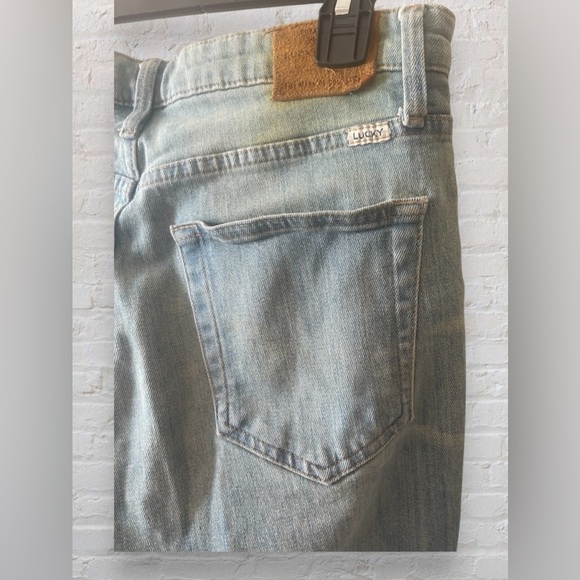 Lucky Brand Bridgette High Rise Cropped Mini Boot Jean in light wash Sz 6/28 - Picture 11 of 11